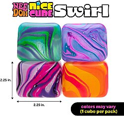 NeeDoh Nice Cube Swirl - 2