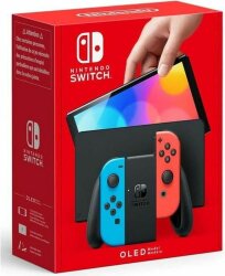 Nintendo Swıtch Oled Konsol Kırmızı/Mavi Con.Nsw-0061 - 1