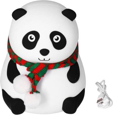 Noel Lovly Panda Silikon Masa Lambası 8238 - 1