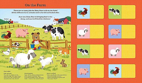 Nosy Crow Bizzy Bear: Memory Book: Animals - 2