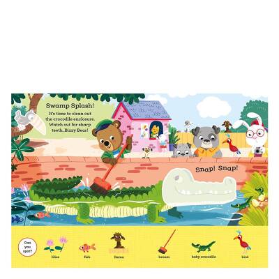 Nosy Crow Bizzy Bear - My First Sticker Book Animals - 3
