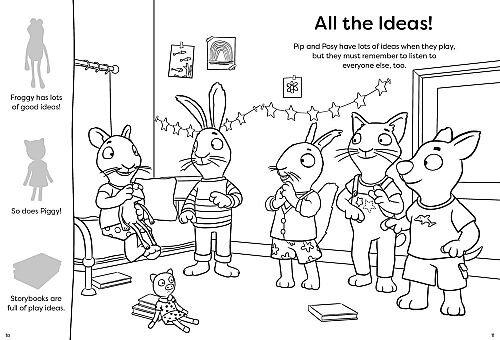 Nosy Crow Pip And Posy Colouring - 4