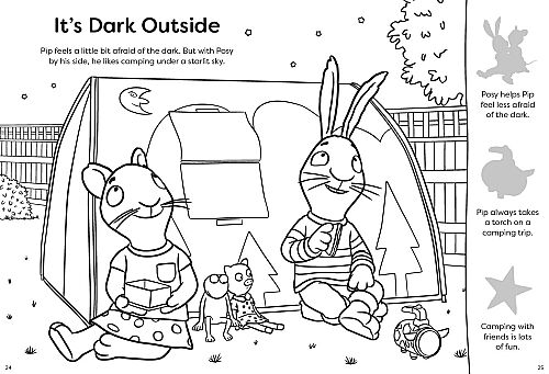 Nosy Crow Pip And Posy Colouring - 6