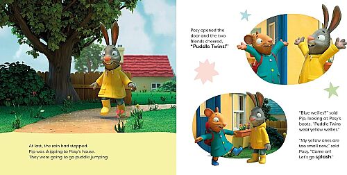 Nosy Crow Pip And Posy: Puddle Twins - 2