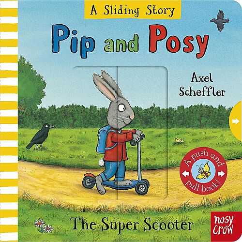 Nosy Crow Pip And Posy: Sliding Story Scooter - 1