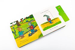 Nosy Crow Pip And Posy: Sliding Story Scooter - 4
