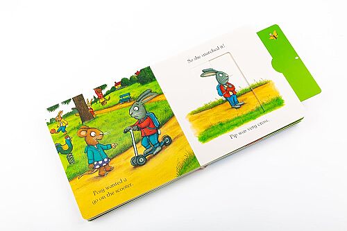 Nosy Crow Pip And Posy: Sliding Story Scooter - 4
