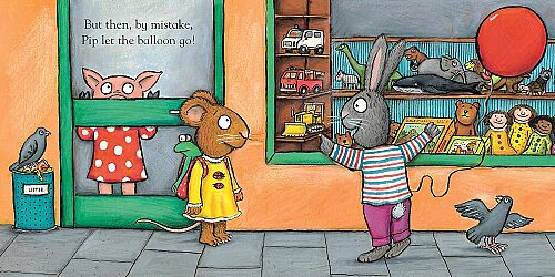 Nosy Crow Pip And Posy: The Big Balloon (Board Book) - 4