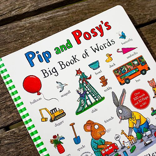 Nosy Crow Pip And Posy'S Big Book Of Words - 2