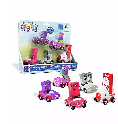Numberblocks 6-10 Mini Araçlar Hm96928-Uk - 1