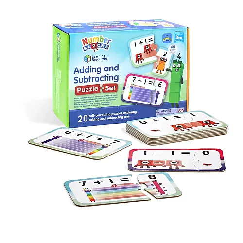 Numberblocks Adding And Subtracting Puzzle Set Hm95402-Uk - 1