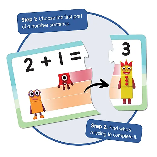 Numberblocks Adding And Subtracting Puzzle Set Hm95402-Uk - 2