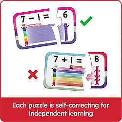 Numberblocks Adding And Subtracting Puzzle Set Hm95402-Uk - 5
