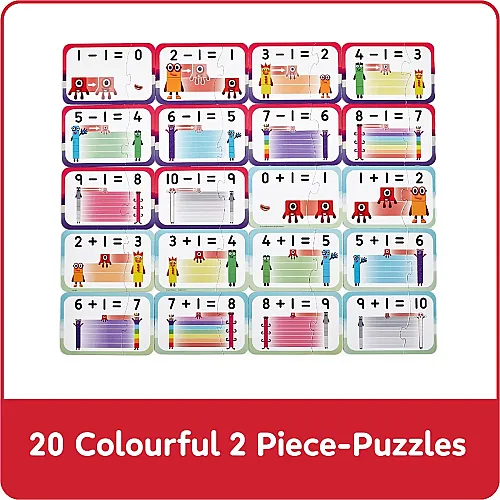 Numberblocks Adding And Subtracting Puzzle Set Hm95402-Uk - 6
