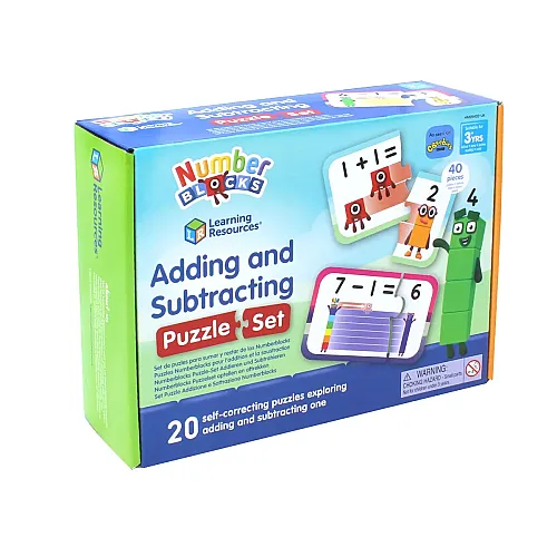 Numberblocks Adding And Subtracting Puzzle Set Hm95402-Uk - 8