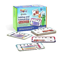 Numberblocks Adding And Subtracting Puzzle Set Hm95402-Uk - Learning Resources