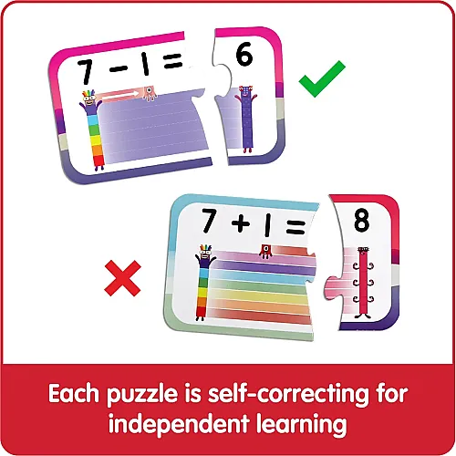 Numberblocks Adding And Subtracting Puzzle Set Hm95402-Uk - 5