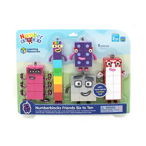 Numberblocks Friends Six To Ten Hm95357-Uk - 7