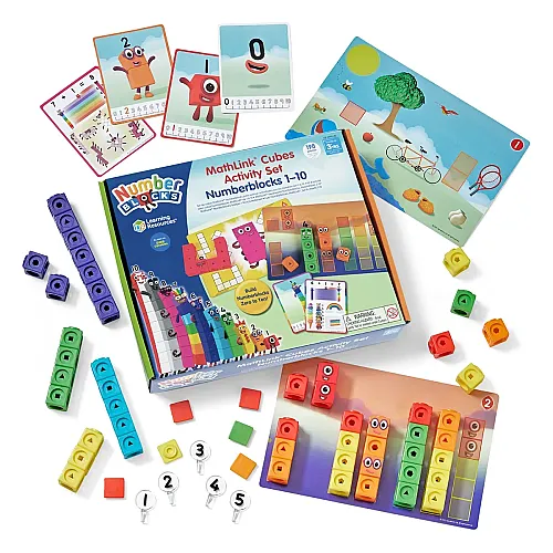 Numberblocks Mathlinkacubes 1-10 Activity Set Lsp0949-Uk - 4