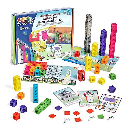 Numberblocks Mathlinkacubes 1-10 Activity Set Lsp0949-Uk - 1