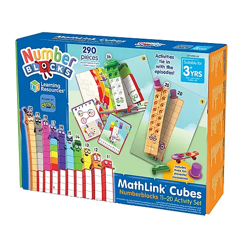 Numberblocks Mathlinkacubes 11-20 Activity Set Lsp0950-Uk - 2