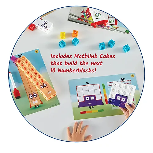 Numberblocks Mathlinkacubes 11-20 Activity Set Lsp0950-Uk - 4