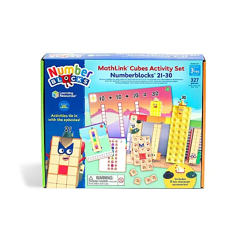 Numberblocks Mathlinkacubes 21-30 Activity Set Hm96321-Uk - 7