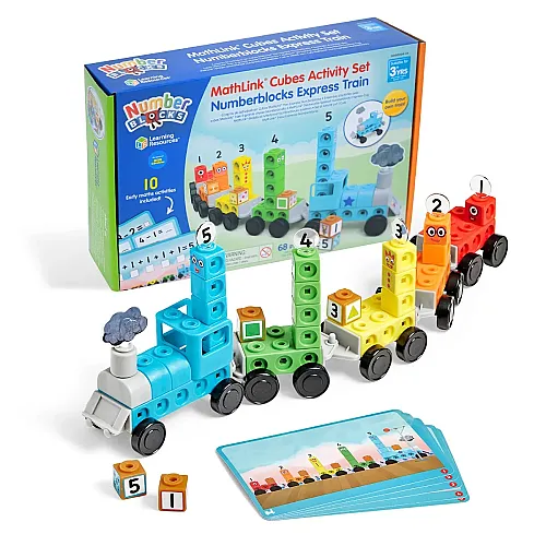 Numberblocks Mathlinkacubes Activity Set Express Train Hm96094-Uk - 1