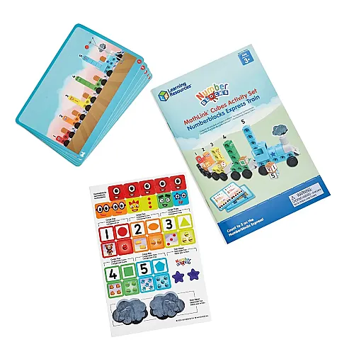 Numberblocks Mathlinkacubes Activity Set Express Train Hm96094-Uk - 10