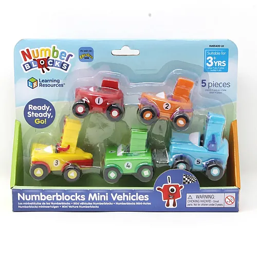 Numberblocks Mini Araç Seti Hm95405-Uk - 9