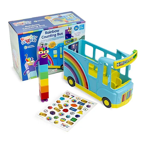 Numberblocks Rainbow Counting Bus Hm96092-Uk - 1