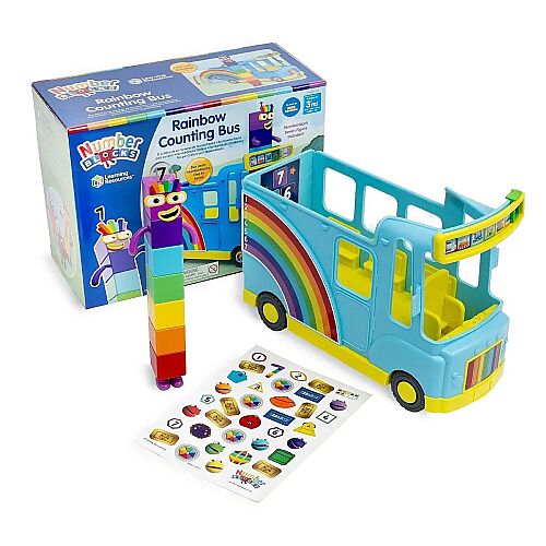 Numberblocks Rainbow Counting Bus Hm96092-Uk - 1
