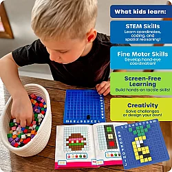 Numberblocks Stem Explorers Pixel Art Challenge Ler9463 - 4