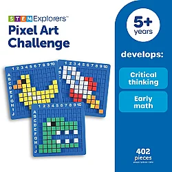Numberblocks Stem Explorers Pixel Art Challenge Ler9463 - 7