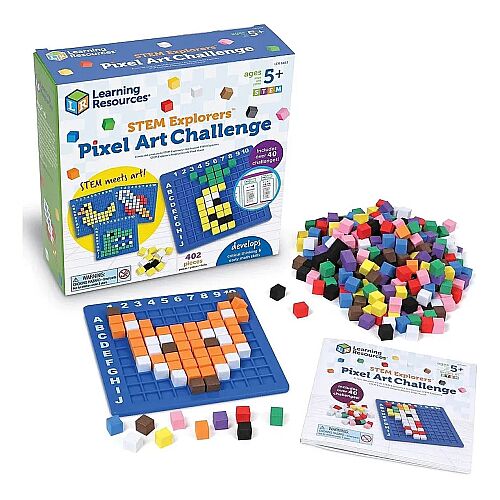 Numberblocks Stem Explorers Pixel Art Challenge Ler9463 - 1