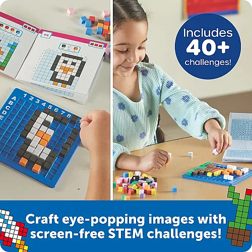 Numberblocks Stem Explorers Pixel Art Challenge Ler9463 - 3