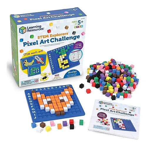Numberblocks Stem Explorers Pixel Art Challenge Ler9463 - 1