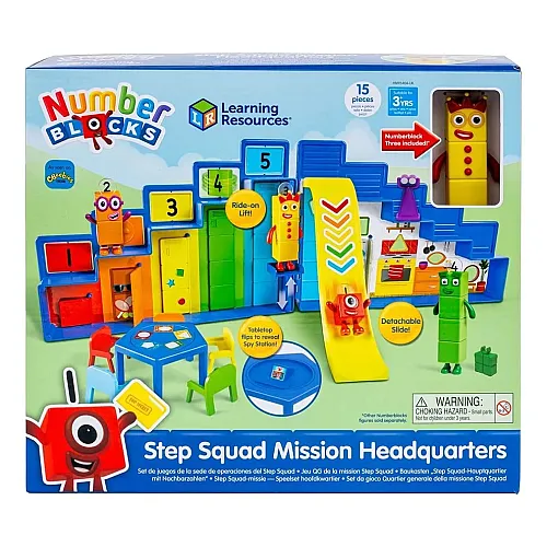 Numberblocks Step Squad Mission Headquarters Hm95404-Uk - 5