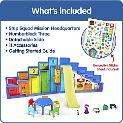 Numberblocks Step Squad Mission Headquarters Hm95404-Uk - 7