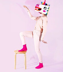 OMY XXL Karton 3D Maske - Lily - 4