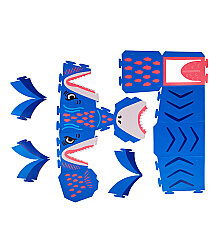 OMY XXL Karton 3D Maske - Sharky - 2