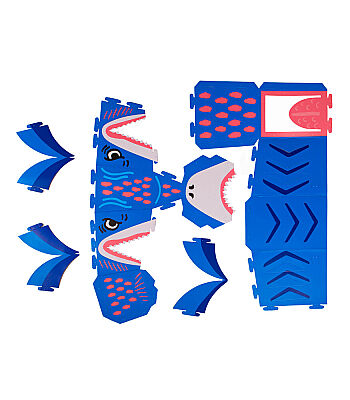 OMY XXL Karton 3D Maske - Sharky - 2