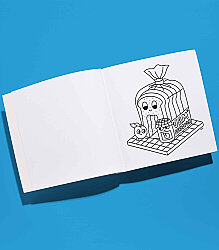 Omy Cozy Art Süpermarket Boyama Kitabı Coz02 - 4