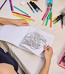 Omy Cozy Art Süpermarket Boyama Kitabı Coz02 - 2