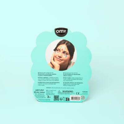 Omy Face Stickers - Flower - 4