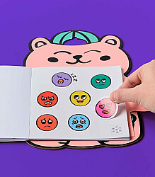 Omy Montessori Sticker Kitabı - Emotions Stikbook02 - 3