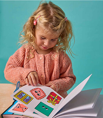 Omy Montessori Sticker Kitabı- Shapes Stikbook01 - 3