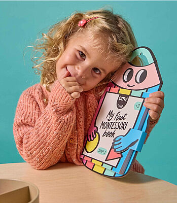 Omy Montessori Sticker Kitabı- Shapes Stikbook01 - 2