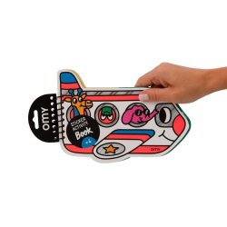 Omy Sticker Activity Notebook - Vroom - 2