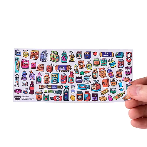 Omy Sticker Butiği - Sushi Dükkanı Dekorasyonu 02 - 2